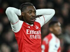 Hviezda prekvapení dostala šancu poraziť káder majstrovstiev sveta Anglicka po zranení Eberechiho Ezeho Harvey Barnes z Newcastlu United počas zápasu Premier League medzi Newcastle United a Sunderlandom v St. James's Park v Newcastle, Spojené kráľovstvo, 22. marca 2026. (Foto: Mark Cosgrove/News Images/NurPhoto cez Getty Images)