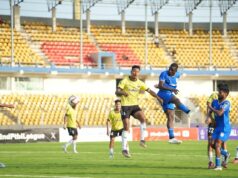 IFL 2025-26: Dempo SC a Real Kashmir FC si delia body pri remíze 2:2; Shillong, Rajasthan hrajú patovú situáciu 1:1 IFL 2025-26: Dempo SC a Real Kashmir FC si delia body pri remíze 2:2; Shillong, Rajasthan hrajú patovú situáciu 1:1