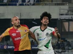 ISL 2025-26: Východné Bengálsko porazilo Mohammedan Sporting 7-0, aby udržalo nádeje na titul nažive ISL 2025-26: Východné Bengálsko porazilo Mohammedan Sporting 7-0, aby udržalo nádeje na titul nažive