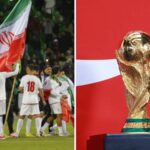 Hráči Iránu oslavujú po zápase A-skupiny ázijskej kvalifikácie na Majstrovstvá sveta vo futbale 2026 medzi Iránom a Uzbekistanom na štadióne Azadi 25. marca 2025...