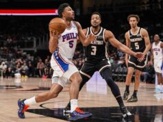 Jalen Johnson pomáha Hawksovi potrápiť Sixersa sezónou NBA: Philadelphia 76ers v Atlante Hawks