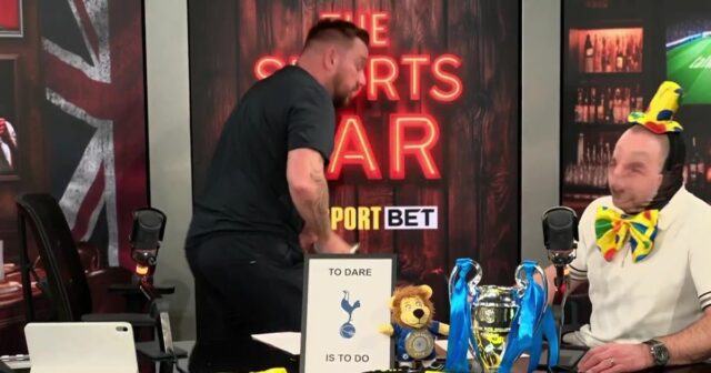 Jamie O'Hara vyrazil zo štúdia talkSPORT