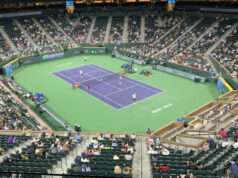 Jannik Sinner, Novak Djokovič a Ben Shelton sú titulkami bezprecedentného žrebovania mužskej štvorhry Indian Wells 3. marca 2026; Indian Wells, CA, USA; Ben Shelton (USA) hovorí pre médiá na tlačovej konferencii počas BNP Paribas Open v Indian Wells Tennis Garden. Povinný kredit: Jayne Kamin-Oncea-Imagn Images