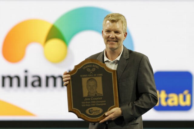 6. marca 2026; Indian Wells, CA, USA; Jannik Sinner (ITA) počas zápasu 2. kola proti Daliborovi Svrcinovi (CZE) na turnaji BNP Paribas Open v Indian Wells Tennis Garden. Povinný kredit: Jayne Kamin-Oncea-Imagn Images