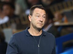 John Terry vyvolal reakciu na podporu prosieb o zákaz burky v Spojenom kráľovstve John Terry počas zápasu Premier League 2 medzi Chelsea U21 a Manchester City U21.
