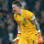 Jordan Pickford bude hrať na svojom piatom veľkom medzinárodnom turnaji (Foto: Nigel French/Sportsphoto/Allstar cez Getty Images)