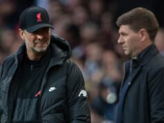 Jurgen Klopp a Steven Gerrard sú pripravení vrátiť sa na Anfield po vydaní vyhlásenia Liverpoolu Tréner Liverpoolu Jurgen Klopp a manažér Aston Villy Steven Gerrard počas zápasu Premier League medzi Aston Villou a Liverpoolom vo Villa Parku 10. mája 2022 v Birminghame v Spojenom kráľovstve