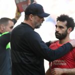 Jurgen Klopp a Mo Salah