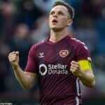 Shankland chce dosiahnuť štandardy, keď Hearts súťažia o titul Premiership