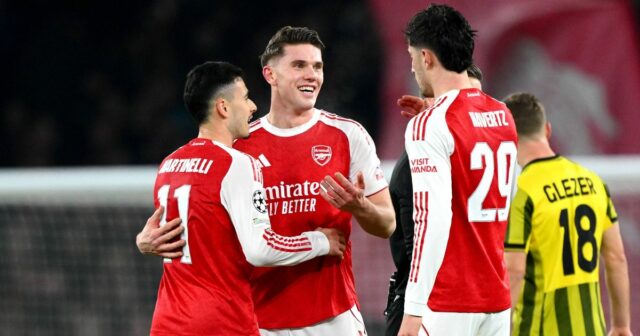 Arsenal si spečatil prvé miesto v Lige majstrov s perfektnou bilanciou