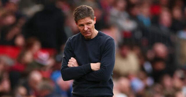 Manažér Crystal Palace Oliver Glasner