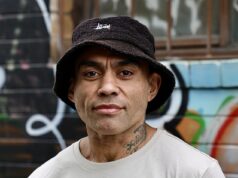 Králičia legenda Nathan Merritt odhalil diagnózu rakoviny štvrtého štádia: Otec piatich detí v rozhovore, ktorý mu sužuje črevá, priznáva, že nevie, ako dlho mu zostáva Legenda South Sydney NRL Nathan Merritt (na fotografii v utorok) odhalil, že bojuje s dvoma typmi rakoviny štvrtého štádia