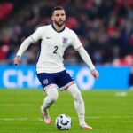 Walker hral v dvoch finále za Anglicko (FA cez Getty Images)