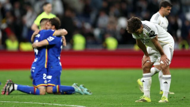 La Liga 2025-26: Real Madrid sa pošmykol v boji o titul po šokovej prehre proti Getafe

