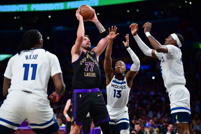 NBA: Minnesota Timberwolves v Los Angeles Lakers