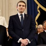 Legenda WWE Jesse Ventura vyzval Donalda Trumpa, aby poslal syna Barrona (na obrázku) do vojny