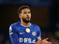 Liga majstrov UEFA 2025-26: James pochybuje o zranení stehennej šľachy, keďže sa Chelsea pripravuje na súboj s PSG Liga majstrov UEFA 2025-26: James pochybuje o zranení stehennej šľachy, keďže sa Chelsea pripravuje na súboj s PSG