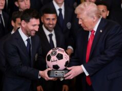 Lionel Messi sa stretáva s Donaldom Trumpom počas návštevy Interu Miami v Bielom dome Lionel Messi sa stretáva s Donaldom Trumpom počas návštevy Interu Miami v Bielom dome