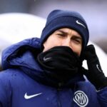 Alessandro Bastoni počas futbalového zápasu Serie A medzi FC Internazionale a Atalanta BC.