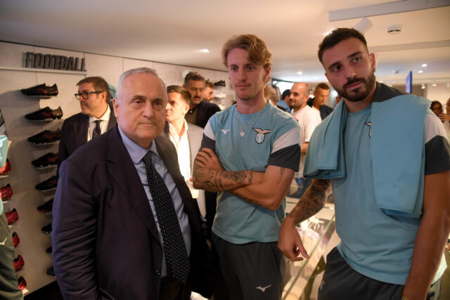 Lotito nariadilo zmrazenie rokovaní o novej zmluve pre Lazio do júna
