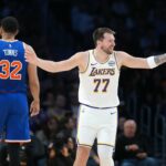 NBA: New York Knicks v Los Angeles Lakers