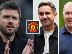 Man Utd: Scholes, Neville „zabili“ Carricka, keď „nahnevaná“ legenda Red Devils zaútočila na bývalých spoluhráčov Man Utd: Scholes, Neville „zabili“ Carricka, keď „nahnevaná“ legenda Red Devils zaútočila na bývalých spoluhráčov
