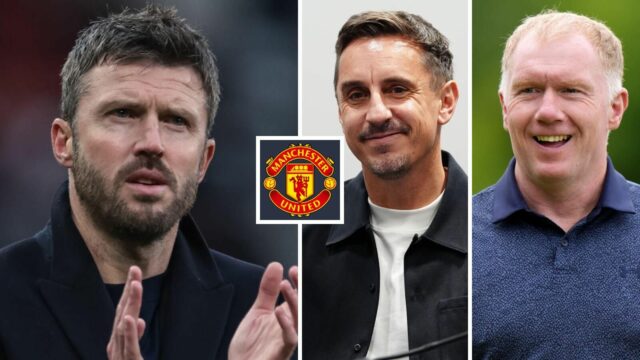 Man Utd: Scholes, Neville „zabili“ Carricka, keď „nahnevaná“ legenda Red Devils zaútočila na bývalých spoluhráčov
