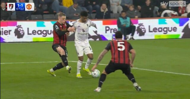 Man Utd dostal vysvetlenie VAR, pretože penalta nebola udelená pred gólom v Bournemouthe | Futbal | Šport
