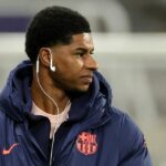 Marcus Rashford počas hosťovania v Barcelone