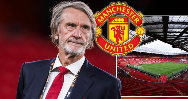 Rohová vlajka Manchestru United na Old Trafford v roku 2026