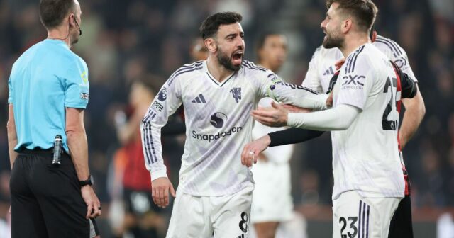 Man Utd 'zahájiť formálnu sťažnosť PGMOL' po výbušnej kontroverzii Bournemouth VAR | Futbal | Šport
