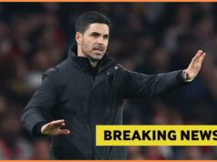 Manažér Arsenalu v zápase David Raya vs Kepa proti City Manažér Arsenalu v zápase David Raya vs Kepa proti City