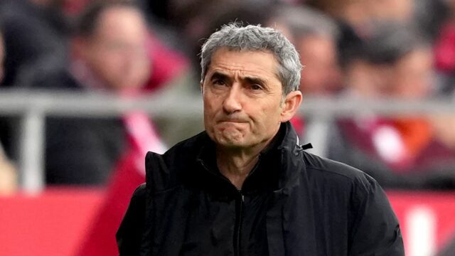 Ernesto Valverde, hlavný tréner atletického klubu