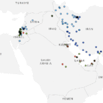 Mapa ukazuje, ako sa vyvíjalo 16 dní útokov v americko-izraelskej vojne proti Iránu | Americko-izraelská vojna proti Iran News