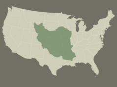 Mapa ukazuje, aký veľký je Irán v porovnaní s 50 štátmi USA | Správy máp Mapa ukazuje, aký veľký je Irán v porovnaní s 50 štátmi USA | Správy máp
