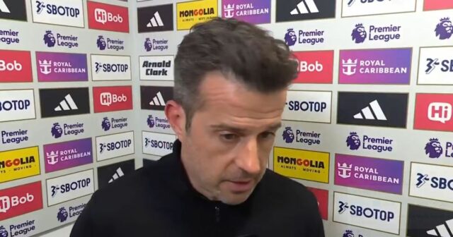 Marco Silva v pozápasovom rozhovore