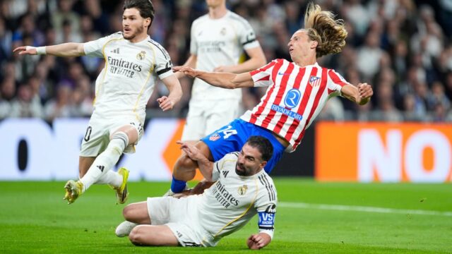Marcos Llorente a Johnny Cardoso boli v madridskom derby zmätení „odlišnými pravidlami pre rôzne tímy“
