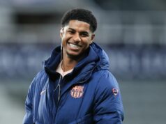 Marcus Rashford je teraz po odchode z Man Utd o krok bližšie k dosiahnutiu sna o Barcelone Marcus Rashford sa usmieva