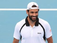 Matteo Berrettini sa podelí o to, na čom pracuje, so svojím novým trénerom pred Indian Wells Foto: Clive Brunskill/Getty Images pre ITF