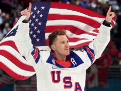 Matthew Tkachuk odmieta kritiku Trumpovej návštevy tímu USA Matthew Tkachuk odmieta kritiku Trumpovej návštevy tímu USA