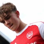 Max Dowman z Arsenalu počas zápasu piateho kola Emirates FA Cup medzi Mansfield Town a Arsenalom