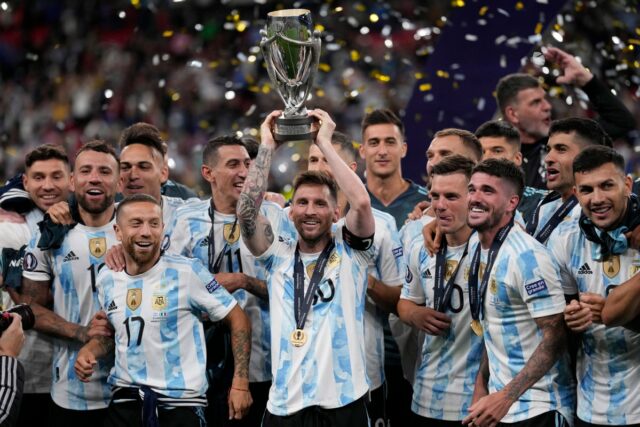 Messi priviedol Argentínu k sláve „Finalissima“ v roku 2022 (Getty Images)