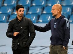 Mikel Arteta a Pep Guardiola sa stretnú SEDEMNÁSTY raz, keď sa Arsenal a Man City stretnú vo Wembley vo finále Carabao Cupu proti sebe – kto má teda psychologickú výhodu? Mikel Arteta a Pep Guardiola sa prvýkrát postavili proti sebe ako manažérski protivníci pred šiestimi rokmi