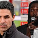 BANGKOK, Thajsko - 17. mája: Emmanuel Adebayor hovorí na pódiu počas 74. kongresu FIFA 2024 v Národnom kongresovom centre kráľovnej Sirikit (QSNCC) 17. mája 2024 v Bangkoku v Thajsku. (Foto: Pakawich Damrongkiattisak - FIFA/FIFA cez Getty Images)