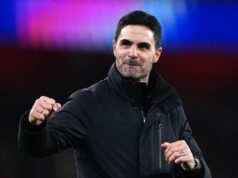 Mikel Arteta sa rozhodol dať hviezde Arsenalu riskantný štart do finále Carabao Cupu proti Man City Bradley Collyer/PA drôt.