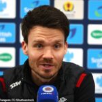 Manažér Rangers Danny Rohl hľadá v nedeľu v Ibroxe elektrickú atmosféru