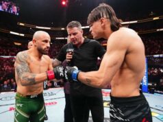 Movsar Evloev odhaľuje UFC obrat, ktorý naznačuje, že očakávali, že Lopes porazí Volkanovského Autor fotografie Jeff Bottari/Zuffa LLC