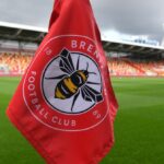 Rohová zástava FC Brentford