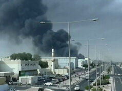 Nad hlavným mestom Kataru Dauha stúpa dym po zostrelení iránskych rakiet | Infraštruktúra Nad hlavným mestom Kataru Dauha stúpa dym po zostrelení iránskych rakiet | Infraštruktúra