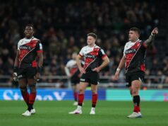 Nádeje Saracens‘ Prem sa objavili po porážke v Northamptone – a môžu si za to sami Northampton ukoristil neskoré víťazstvo na štadióne Tottenham Hotspur (Getty)